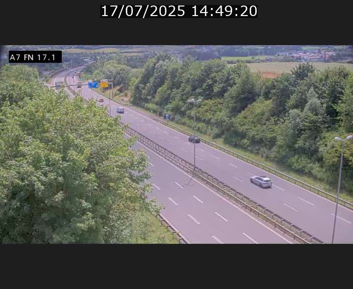 <h2>Caméra trafic Luxembourg - A7, Merscherbierg direction Mersch</h2>