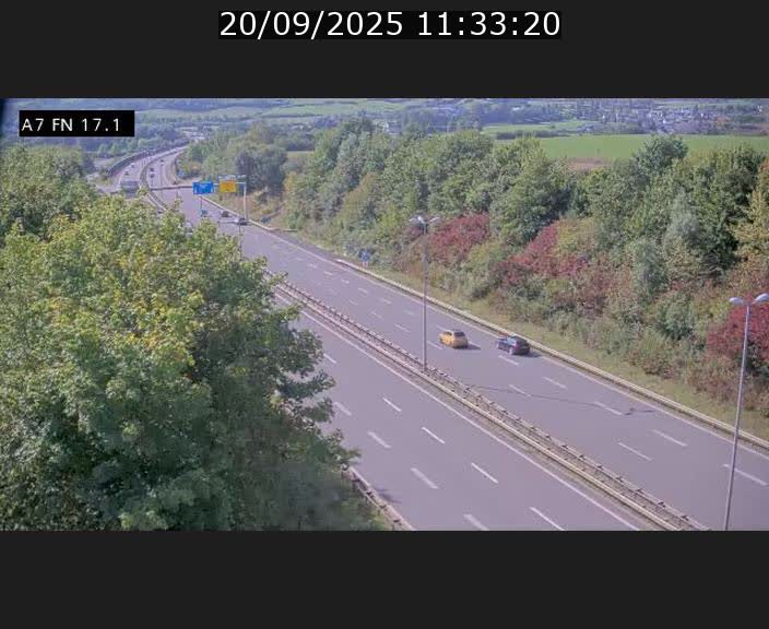 <h2>Caméra trafic Luxembourg - A7, Merscherbierg direction Mersch</h2>