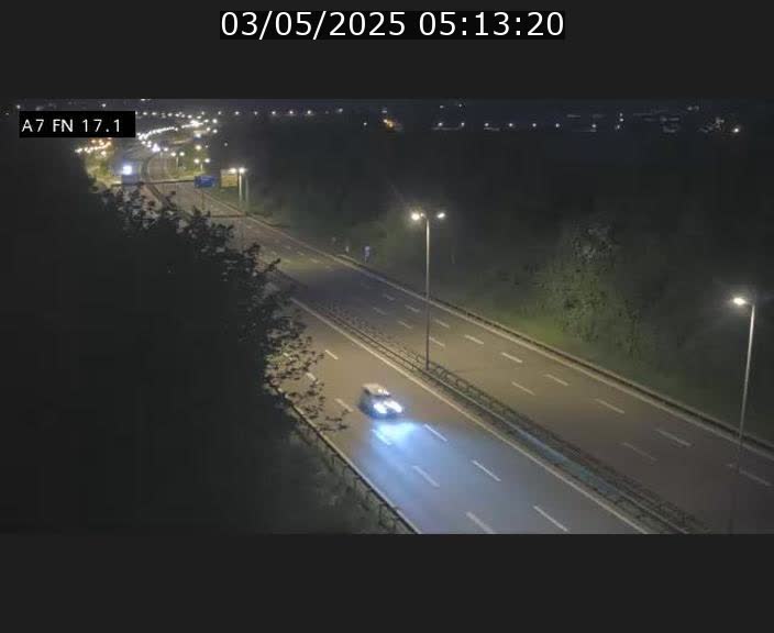 Caméra trafic Luxembourg - A7, Merscherbierg direction Mersch