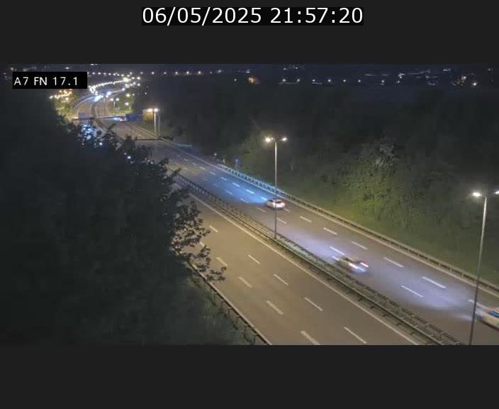 Caméra trafic Luxembourg - A7, Merscherbierg direction Mersch