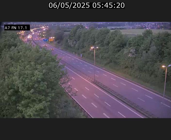Caméra trafic Luxembourg - A7, Merscherbierg direction Mersch