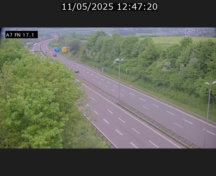 Caméra trafic Luxembourg - A7, Merscherbierg direction Mersch