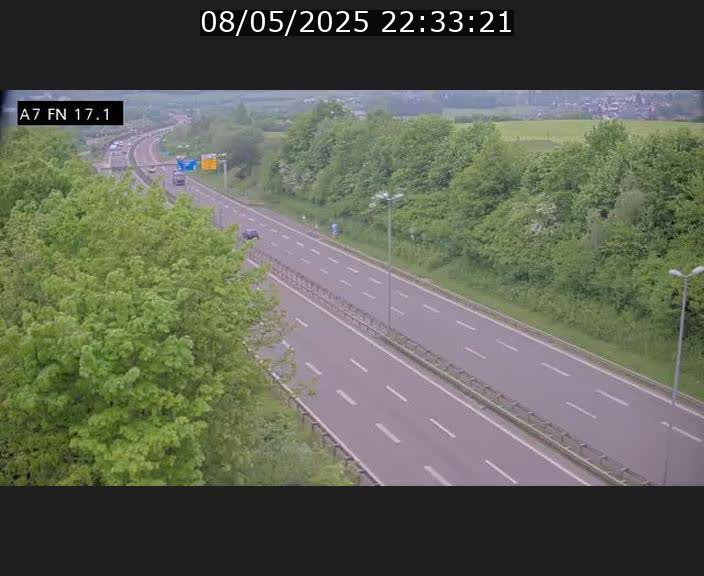 Caméra trafic Luxembourg - A7, Merscherbierg direction Mersch