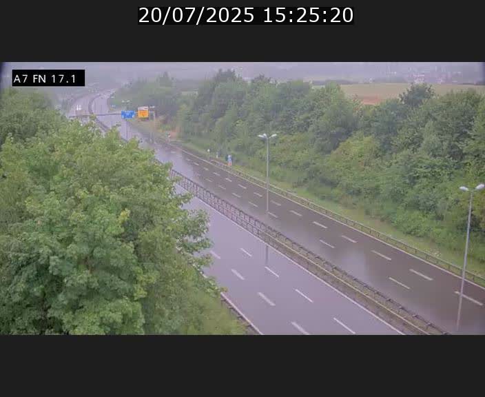 Caméra trafic Luxembourg - A7, Merscherbierg direction Mersch