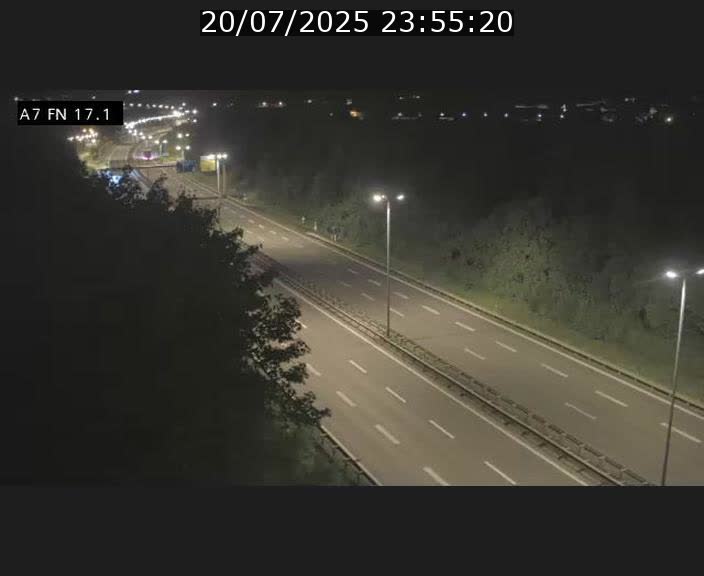 Caméra trafic Luxembourg - A7, Merscherbierg direction Mersch