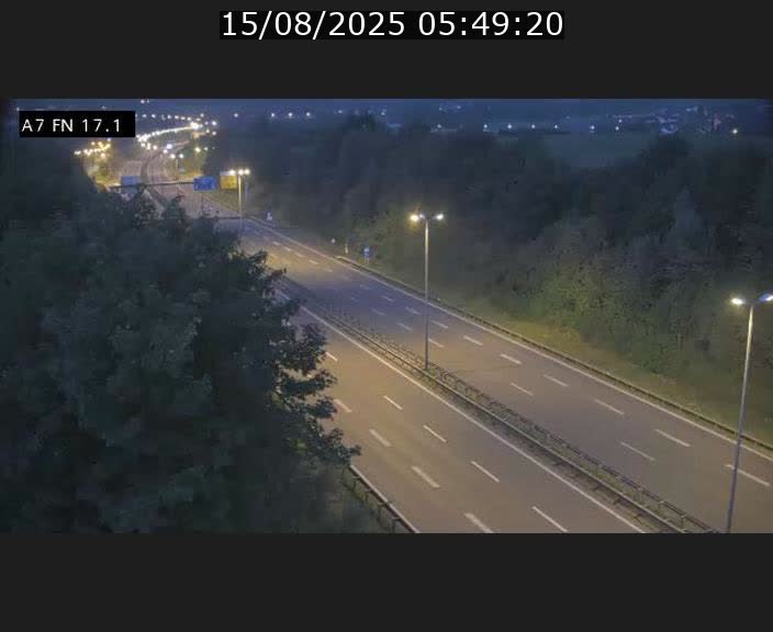Caméra trafic Luxembourg - A7, Merscherbierg direction Mersch