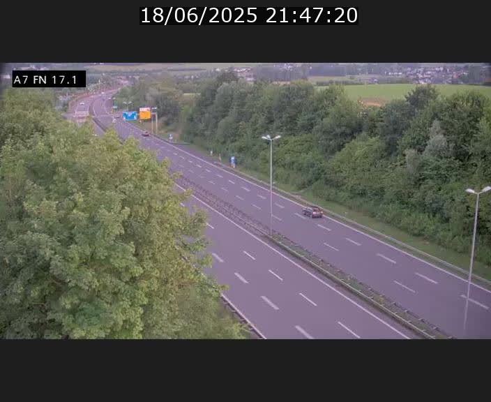 <h2>Caméra trafic Luxembourg - A7, Merscherbierg direction Mersch</h2>