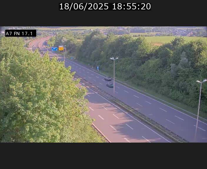 <h2>Caméra trafic Luxembourg - A7, Merscherbierg direction Mersch</h2>