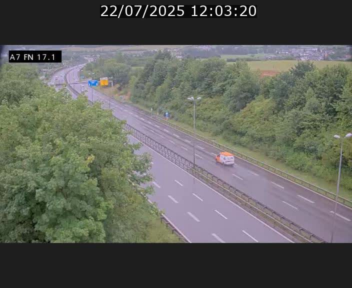 <h2>Caméra trafic Luxembourg - A7, Merscherbierg direction Mersch</h2>