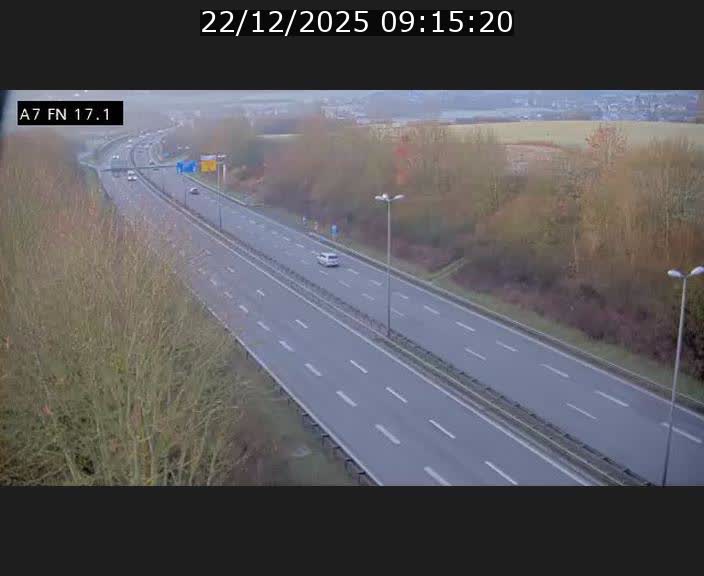 <h2>Caméra trafic Luxembourg - A7, Merscherbierg direction Mersch</h2>