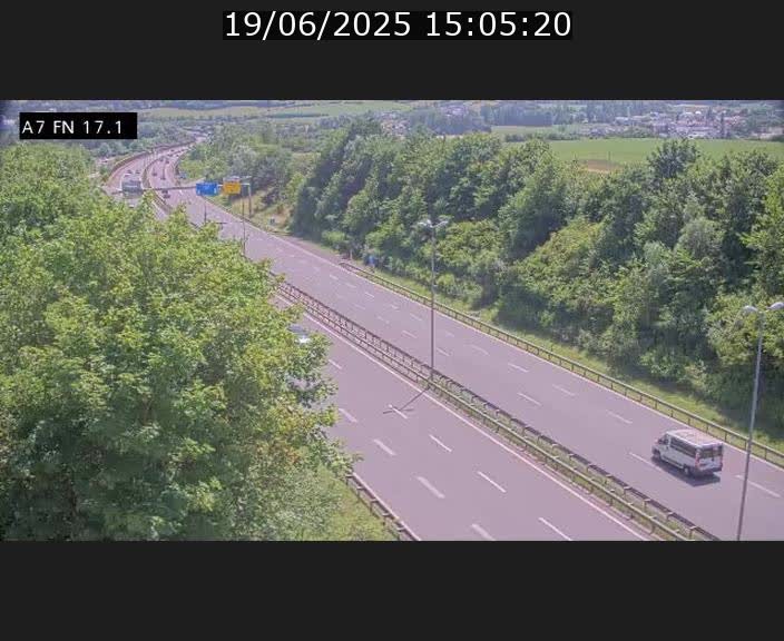 <h2>Caméra trafic Luxembourg - A7, Merscherbierg direction Mersch</h2>