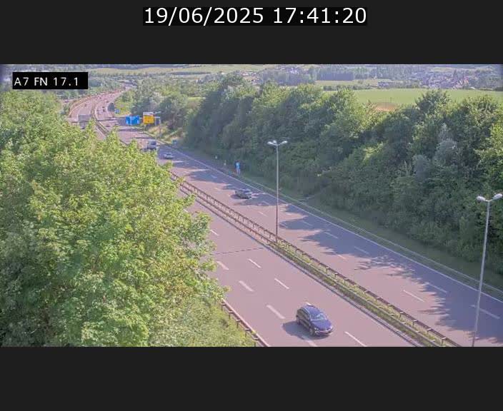 <h2>Caméra trafic Luxembourg - A7, Merscherbierg direction Mersch</h2>
