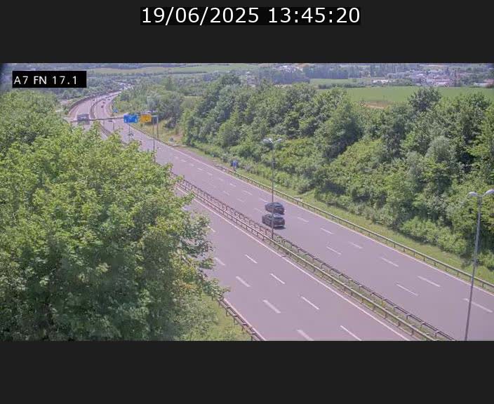 <h2>Caméra trafic Luxembourg - A7, Merscherbierg direction Mersch</h2>