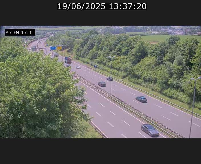 <h2>Caméra trafic Luxembourg - A7, Merscherbierg direction Mersch</h2>