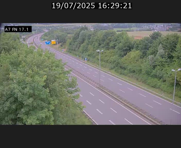 <h2>Caméra trafic Luxembourg - A7, Merscherbierg direction Mersch</h2>