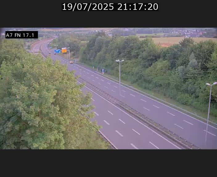 <h2>Caméra trafic Luxembourg - A7, Merscherbierg direction Mersch</h2>