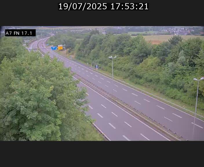 <h2>Caméra trafic Luxembourg - A7, Merscherbierg direction Mersch</h2>