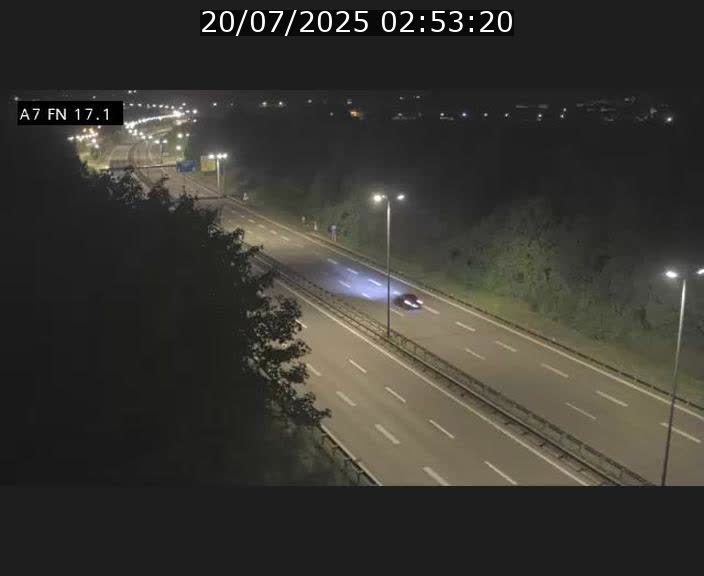 <h2>Caméra trafic Luxembourg - A7, Merscherbierg direction Mersch</h2>