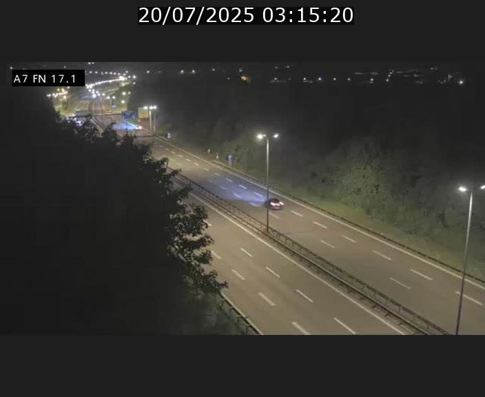 <h2>Caméra trafic Luxembourg - A7, Merscherbierg direction Mersch</h2>