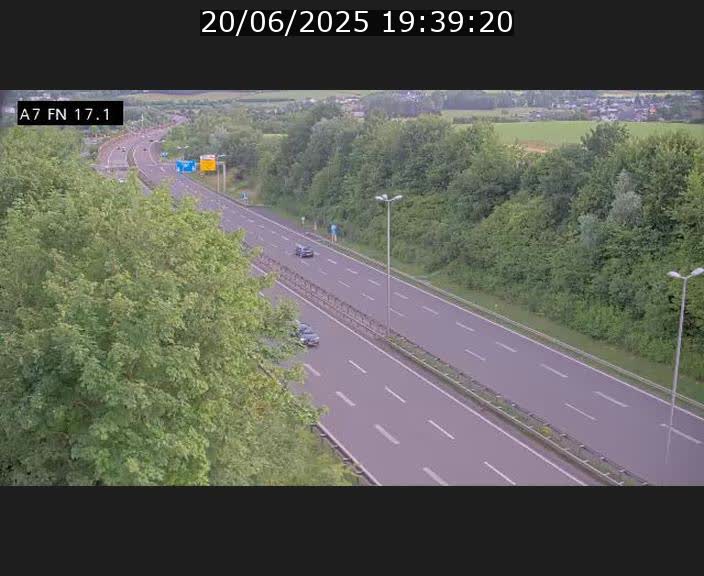 <h2>Caméra trafic Luxembourg - A7, Merscherbierg direction Mersch</h2>