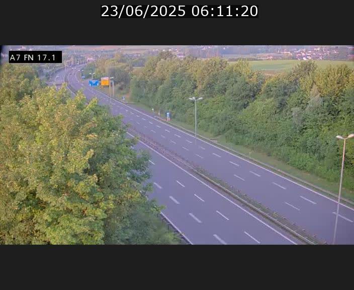 <h2>Caméra trafic Luxembourg - A7, Merscherbierg direction Mersch</h2>