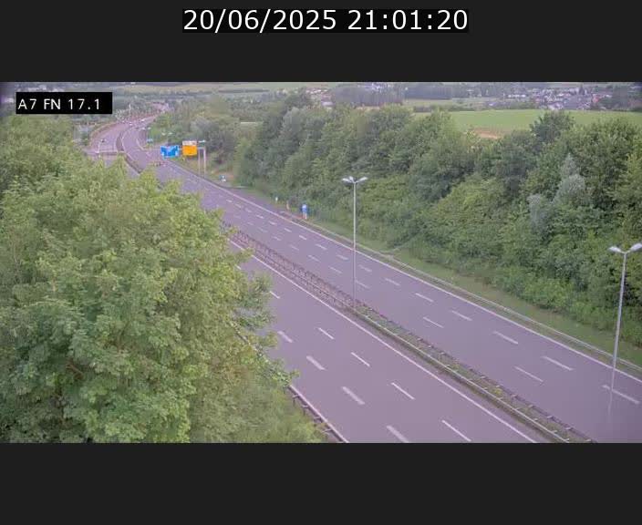 <h2>Caméra trafic Luxembourg - A7, Merscherbierg direction Mersch</h2>