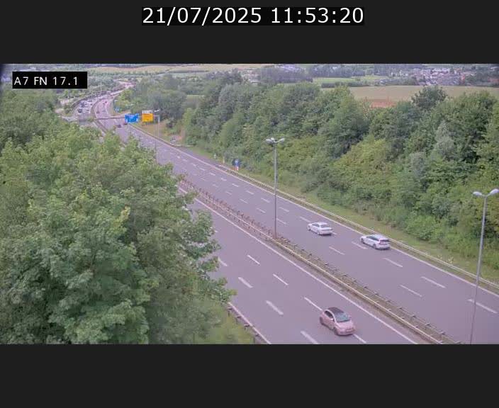 <h2>Caméra trafic Luxembourg - A7, Merscherbierg direction Mersch</h2>