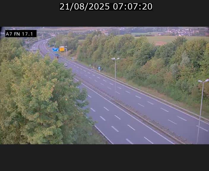 <h2>Caméra trafic Luxembourg - A7, Merscherbierg direction Mersch</h2>