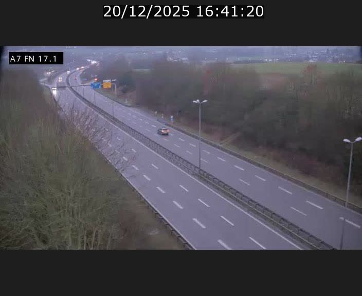 <h2>Caméra trafic Luxembourg - A7, Merscherbierg direction Mersch</h2>