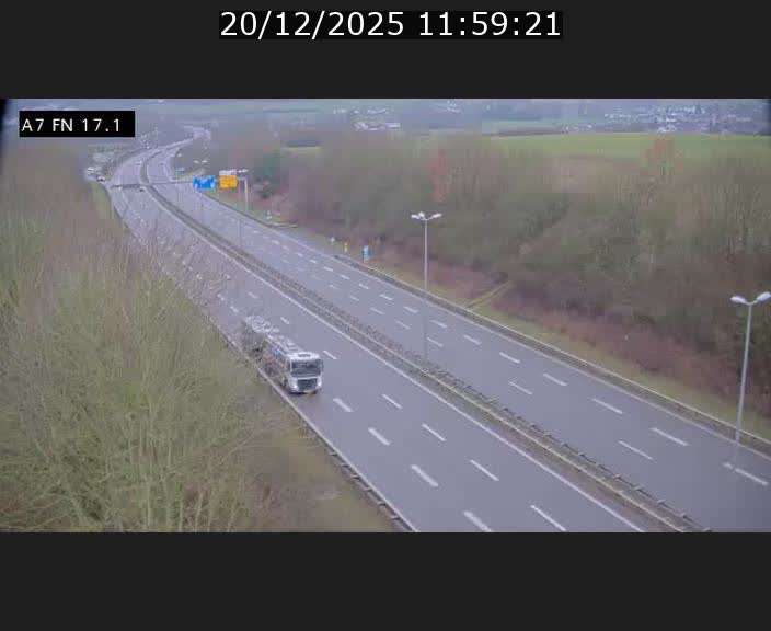 <h2>Caméra trafic Luxembourg - A7, Merscherbierg direction Mersch</h2>