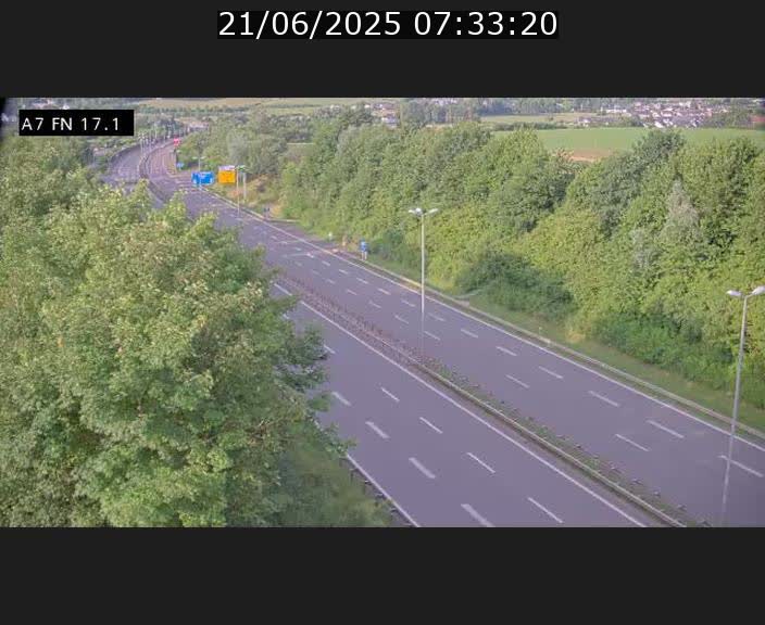 <h2>Caméra trafic Luxembourg - A7, Merscherbierg direction Mersch</h2>