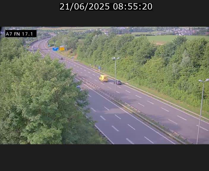 <h2>Caméra trafic Luxembourg - A7, Merscherbierg direction Mersch</h2>