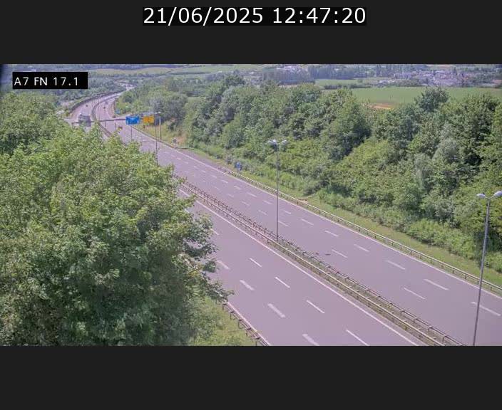 <h2>Caméra trafic Luxembourg - A7, Merscherbierg direction Mersch</h2>