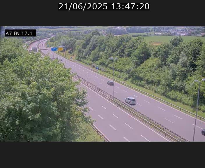 <h2>Caméra trafic Luxembourg - A7, Merscherbierg direction Mersch</h2>