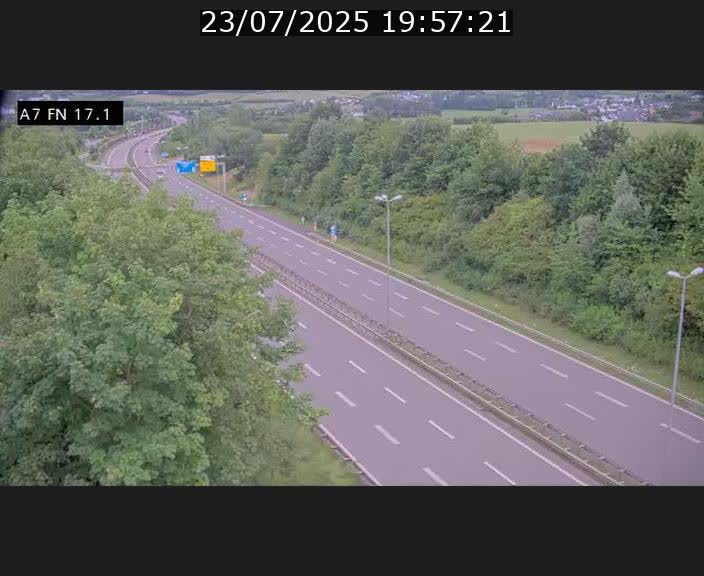 <h2>Caméra trafic Luxembourg - A7, Merscherbierg direction Mersch</h2>