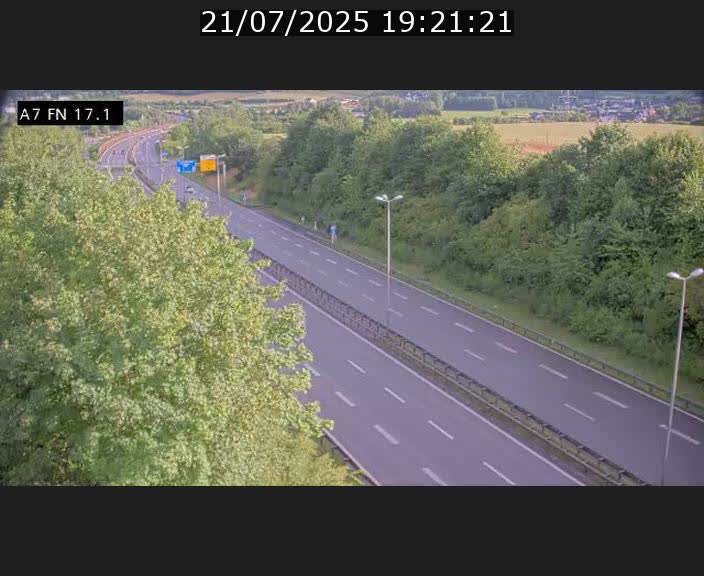 <h2>Caméra trafic Luxembourg - A7, Merscherbierg direction Mersch</h2>