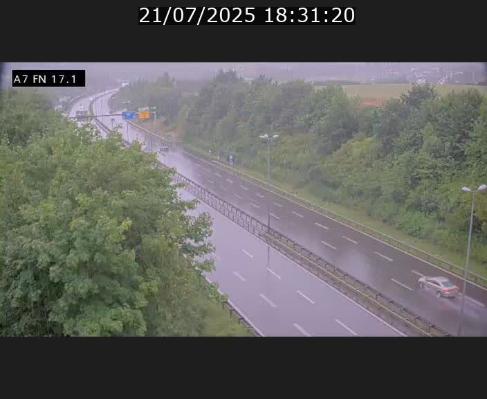 <h2>Caméra trafic Luxembourg - A7, Merscherbierg direction Mersch</h2>