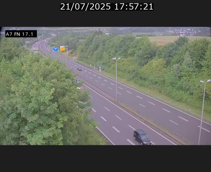 <h2>Caméra trafic Luxembourg - A7, Merscherbierg direction Mersch</h2>
