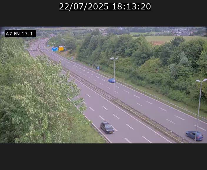 <h2>Caméra trafic Luxembourg - A7, Merscherbierg direction Mersch</h2>