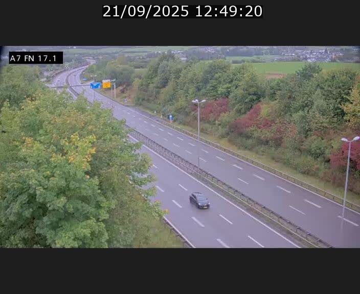 <h2>Caméra trafic Luxembourg - A7, Merscherbierg direction Mersch</h2>