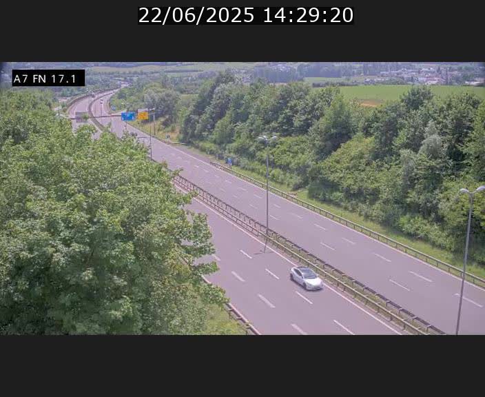 <h2>Caméra trafic Luxembourg - A7, Merscherbierg direction Mersch</h2>