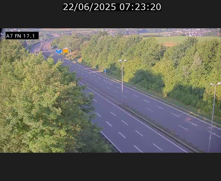 <h2>Caméra trafic Luxembourg - A7, Merscherbierg direction Mersch</h2>