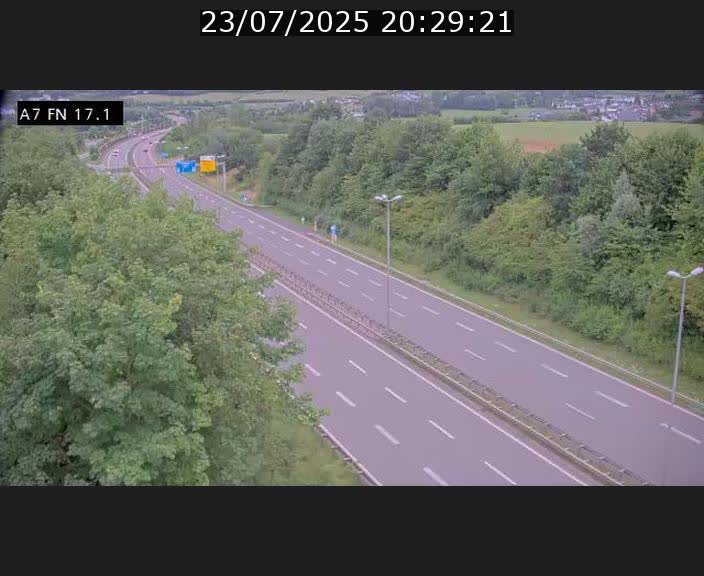 <h2>Caméra trafic Luxembourg - A7, Merscherbierg direction Mersch</h2>
