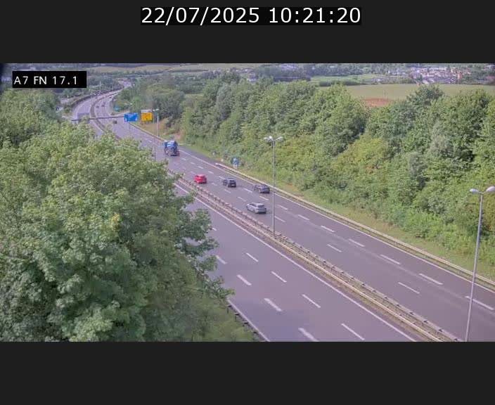<h2>Caméra trafic Luxembourg - A7, Merscherbierg direction Mersch</h2>