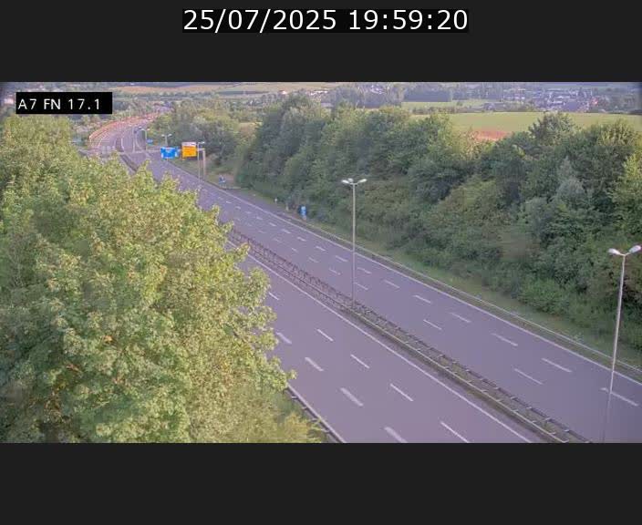 <h2>Caméra trafic Luxembourg - A7, Merscherbierg direction Mersch</h2>