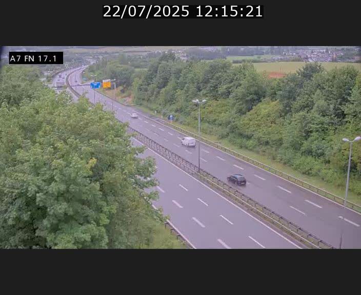 <h2>Caméra trafic Luxembourg - A7, Merscherbierg direction Mersch</h2>