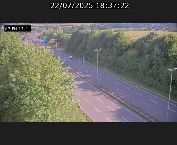 <h2>Caméra trafic Luxembourg - A7, Merscherbierg direction Mersch</h2>