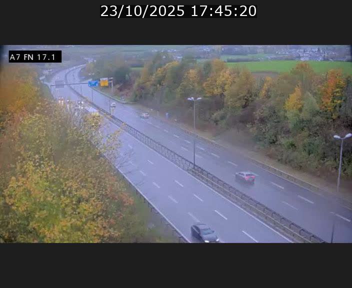 <h2>Caméra trafic Luxembourg - A7, Merscherbierg direction Mersch</h2>