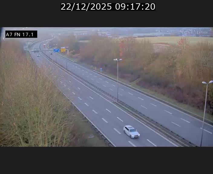 <h2>Caméra trafic Luxembourg - A7, Merscherbierg direction Mersch</h2>
