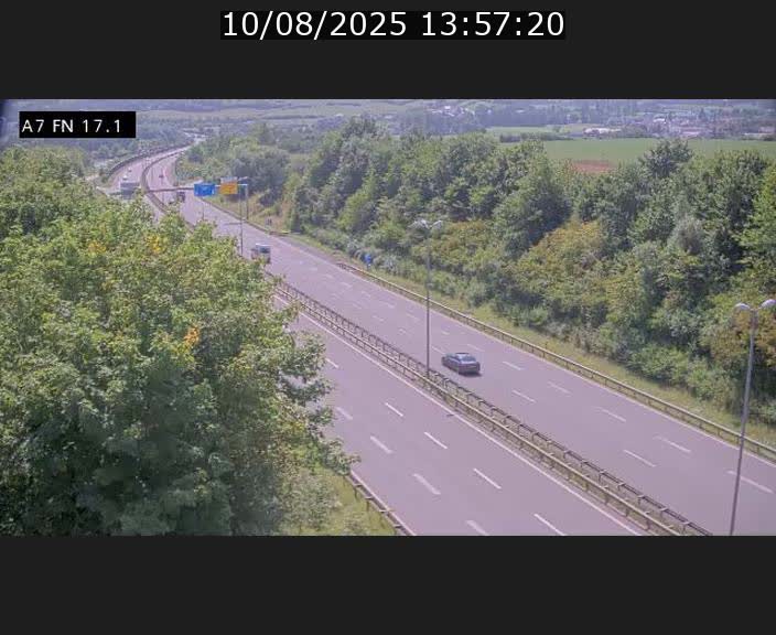 <h2>Caméra trafic Luxembourg - A7, Merscherbierg direction Mersch</h2>